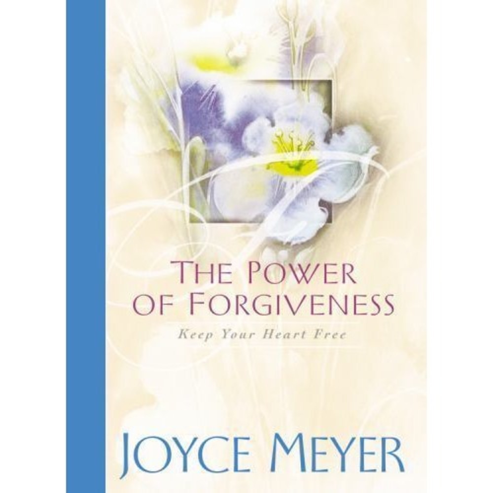 Joyce Meyer Book Power of Forgiveness White OS Christian Faith Spiritual Healing